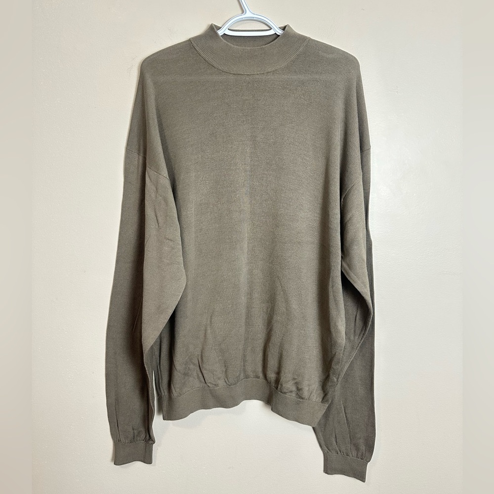 Baracuta Size XL Men's Taupe Sweater